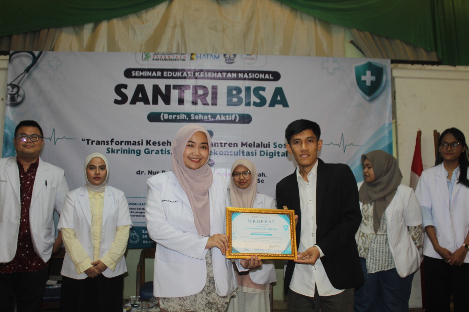 Hari santri bisa kuat, dan sehat